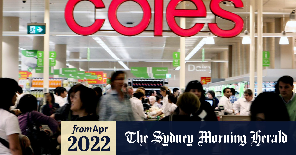 Australia inflation rates to push grocery prices higher Coles